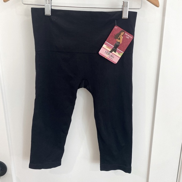 Slim Me by MeMoi High Waisted Capri Shapewear - Picture 2 of 7